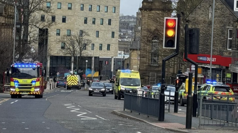 Emergency Services Descend Near University of Bradford image