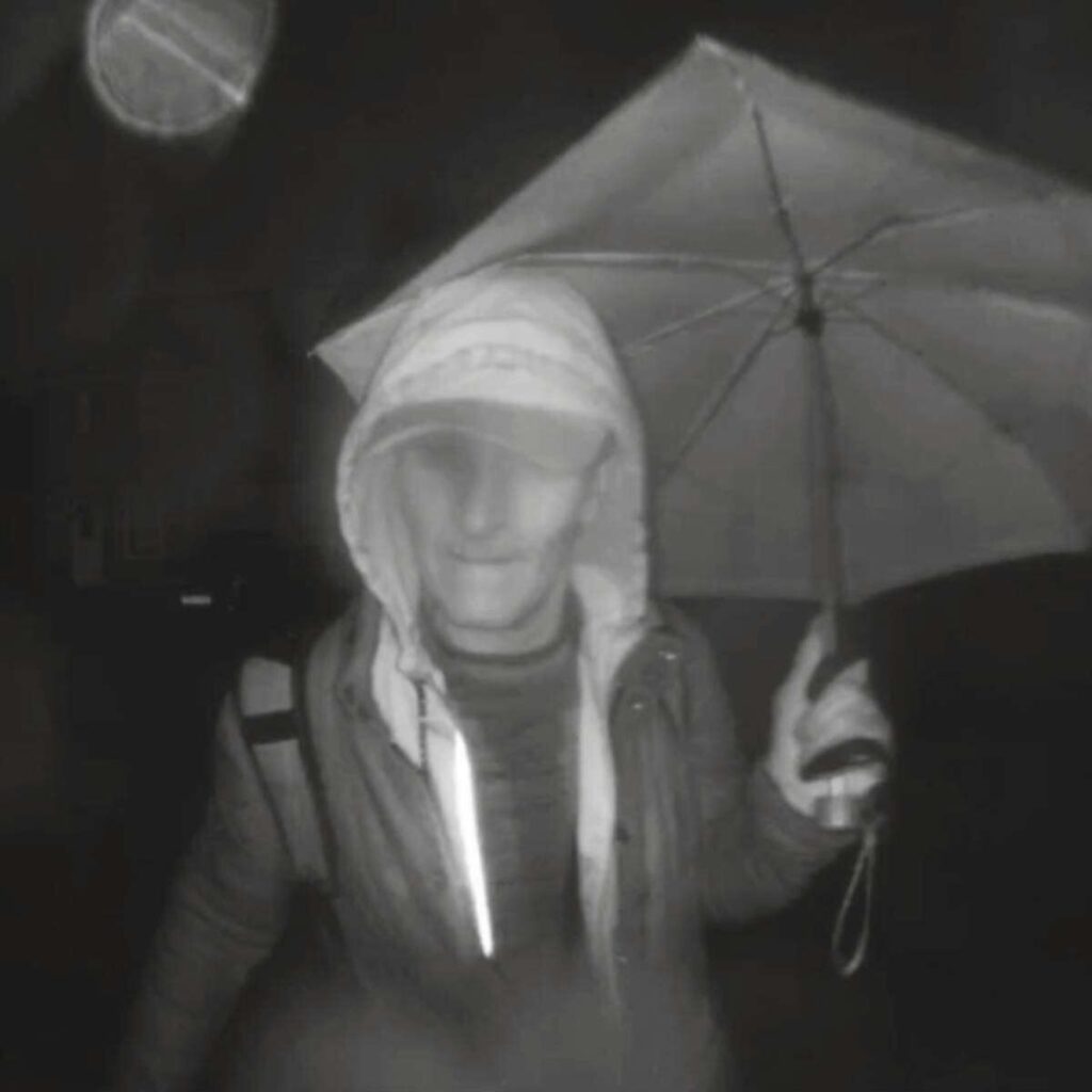 Umbrella-lievable: Police Seek "brolly Man" In Car Break-in Spree