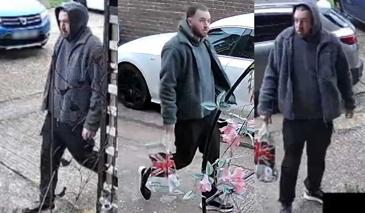 Police Hunt Man Over Eastbourne Car Vandalism