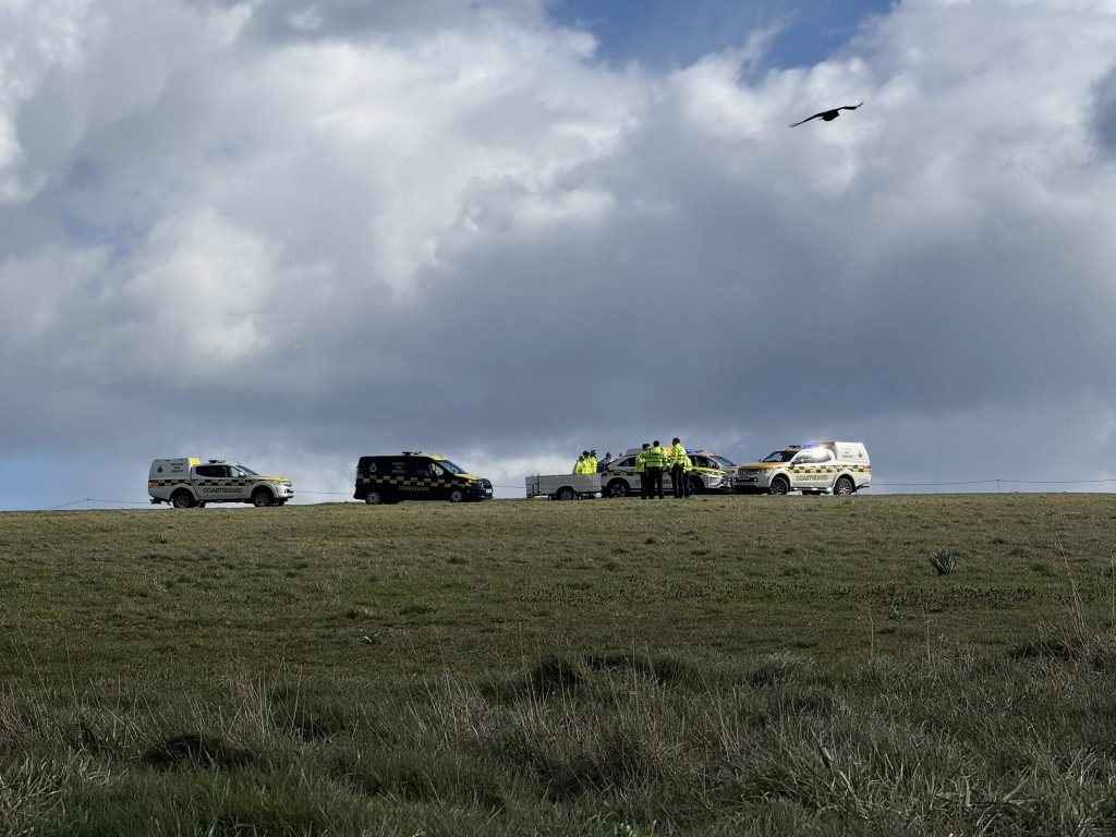 Coastguard and police attend separate fatal cliff falls near Eastbourne