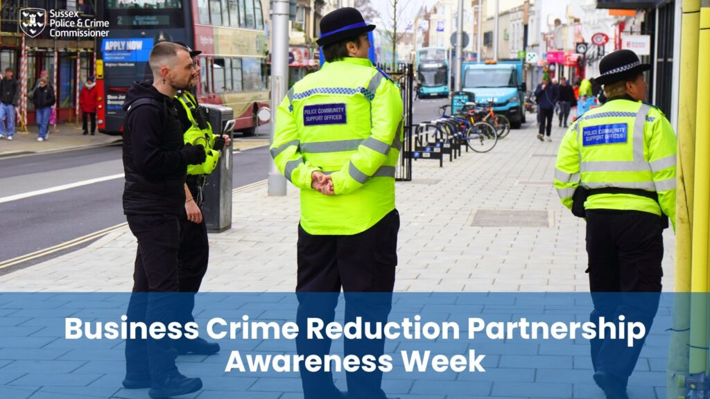 Partnership Approach Strengthens Fight Against Business and Retail Crime in Sussex