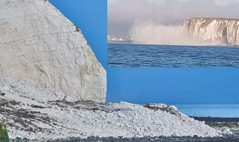 Seven Sisters Cliffs Lose a Sister: Now Officially Six Sisters After Dramatic Collapse