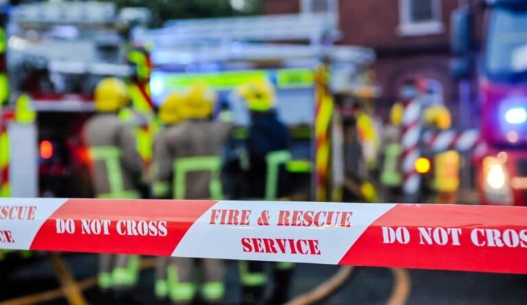 A Man Was Handed Into The Care Of Secamb Paramedics And Sadly, A Cat And A Dog Died After A Fire In Aylesford