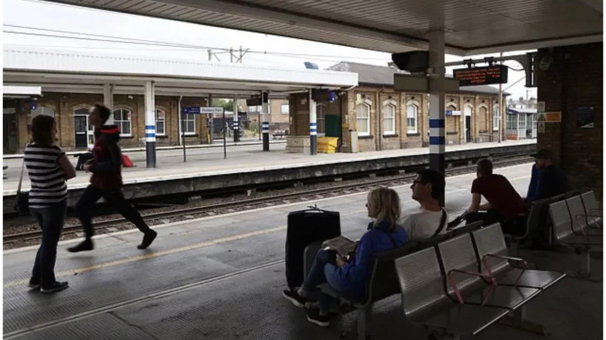 A Person Has Died After Being Hit By A Train In North London This Afternoon. British Transport Police Officers Were Called To A Casualty On The Tracks At Harringay West Station In Hornsey