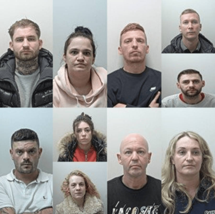 An Organised Crime Group (ocg) Who Used Encrypted Phones And Set Up A Fake Healthcare Company So They Could Run Their Drug-dealing Empire During The Covid Pandemic Have Been Jailed For More Than 70 Years