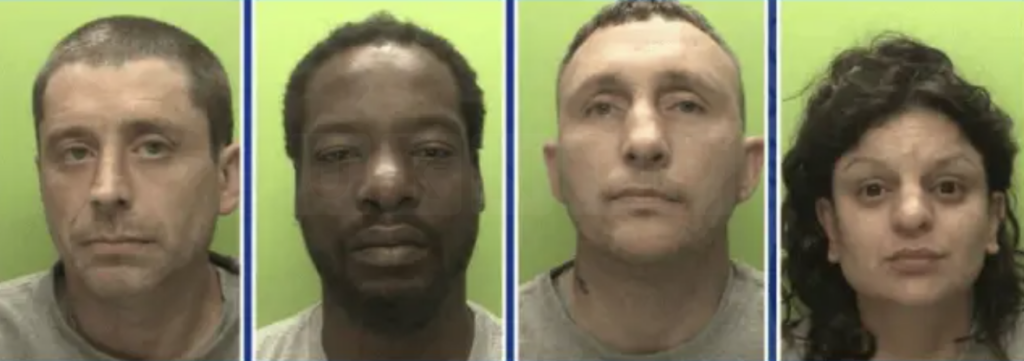 A swift police response and meticulous detective work resulted in the apprehension of a dangerous knifeman who had stabbed two people during a violent altercation outside a KFC restaurant in Mapperley