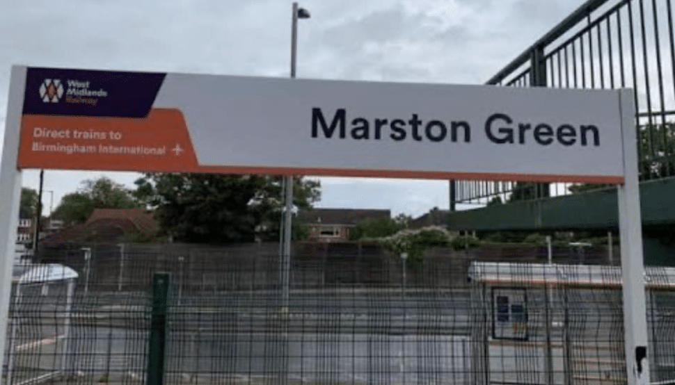 Tragedy at Marston Green: Pedestrian Dies on Railway Line