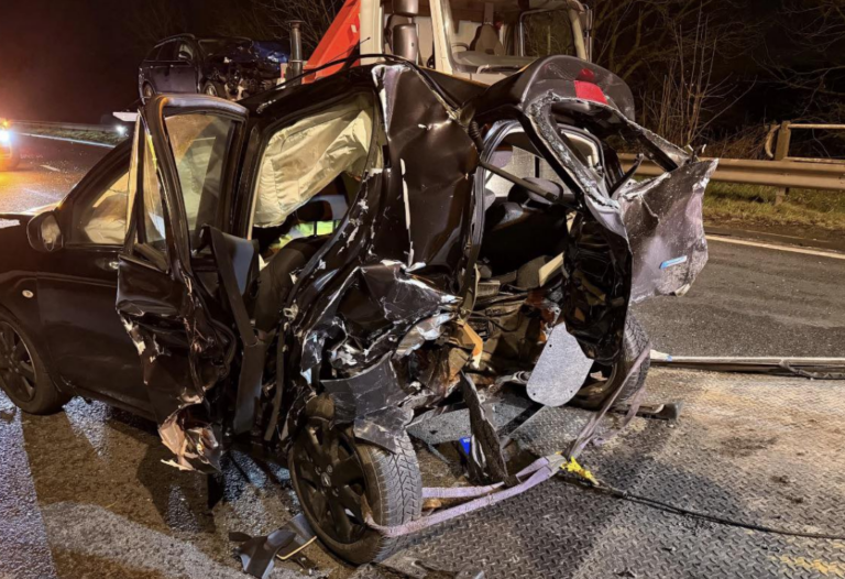 Man Injured in A500 Crash Sparks Urgent Safety Warning image