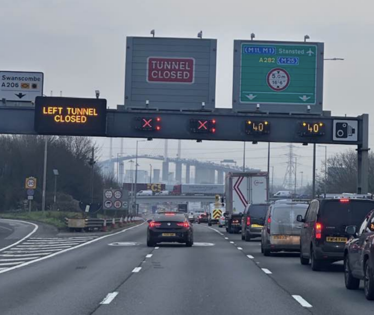 Dartford Tunnel Shuts After Vehicle Blaze Sparks Chaos image