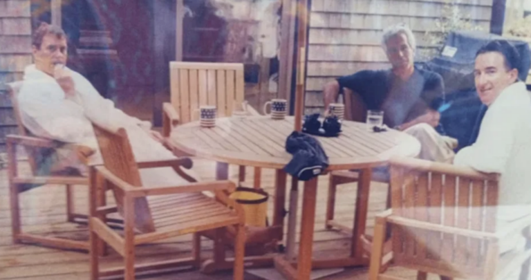 New Photo Of Andrew Mountbatten Windsor, Peter Mandelson And Jeffrey Epstein Together Emerges In US Department Of Justice Files image