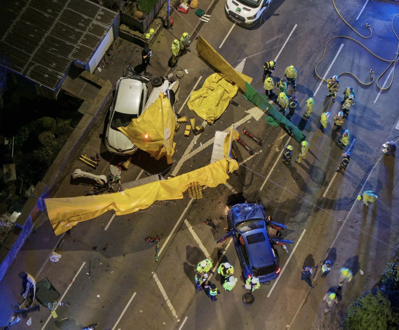 Three Dead in Horror Multi Car Smash in Halifax