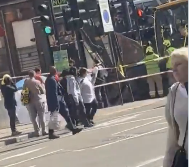 Man Crushed by Digger on Busy London High Street