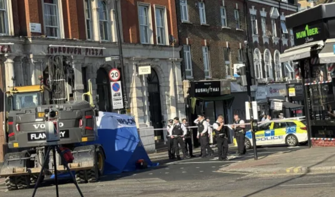 Man Crushed by Digger on Busy London High Street