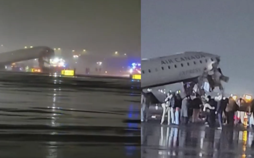 Crash Chaos at New York’s LaGuardia: Plane Hits Fire Truck, Multiple Hurt