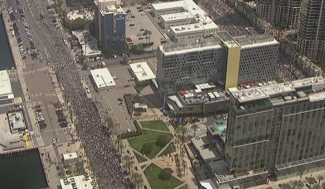 Massive “No Kings” Protests Hit San Diego as Roads Close and Cruise Operations Disrupted
