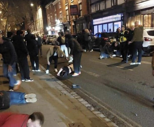 Car Mows Down Multiple Pedestrians in City Centre