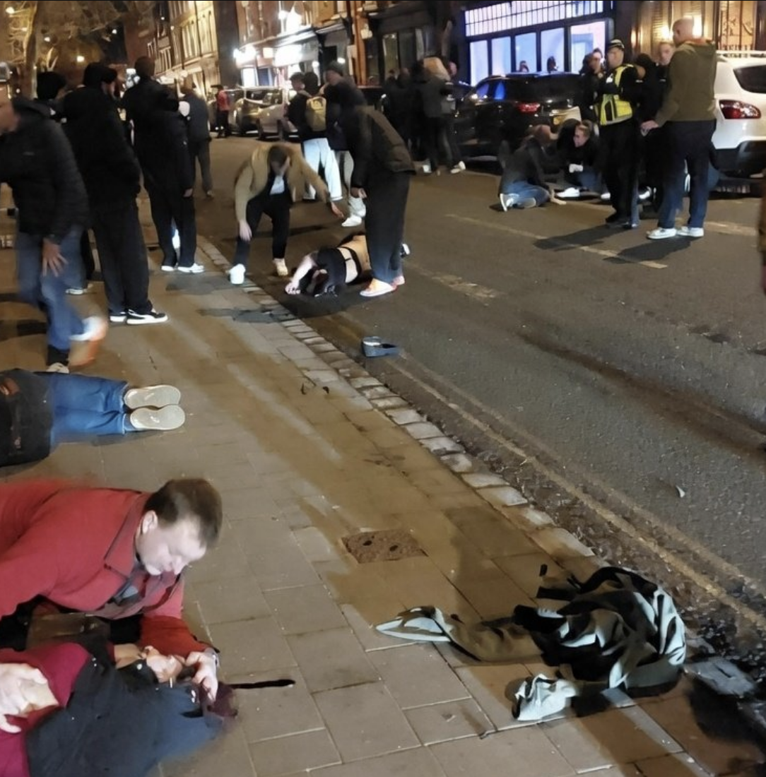Car Mows Down Multiple Pedestrians in City Centre