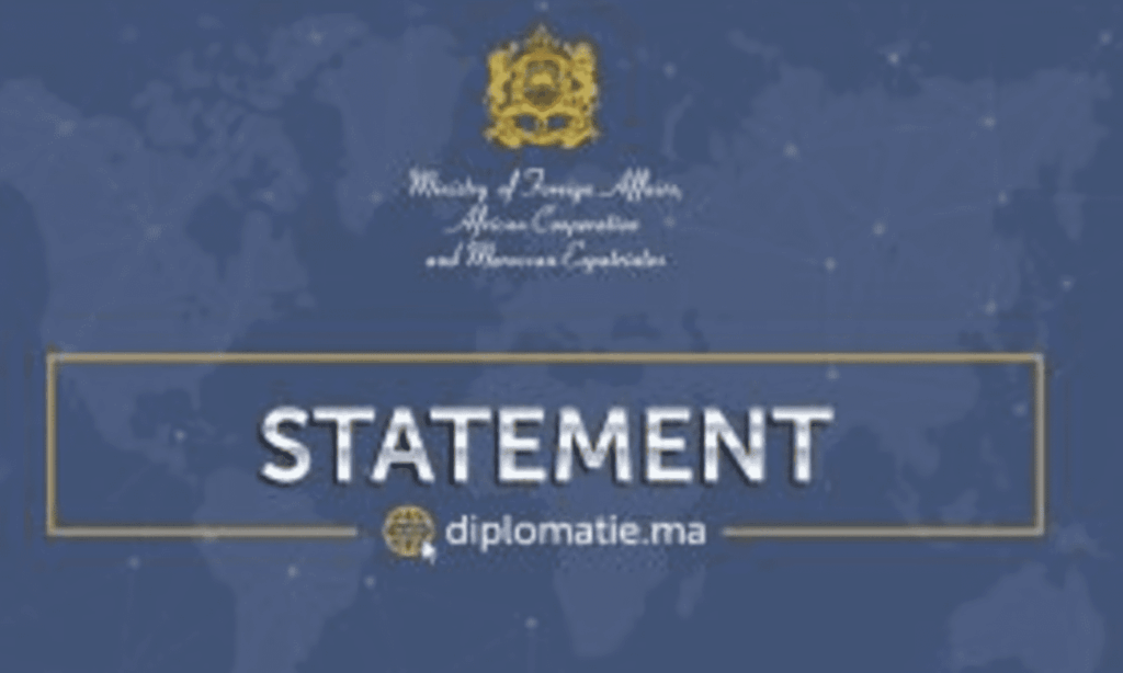 The Kingdom Of Morocco Condemns In The Strongest Terms The Burning Of A Copy Of The Holy Quran In The Danish Capital Of Copenhagen In Front Of The Police