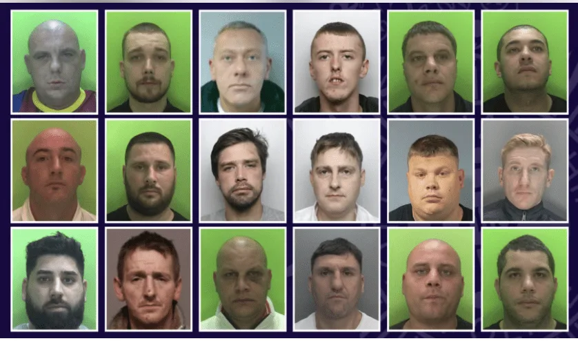 Nottinghamshire Drug Gangs ‘Kinsella’ and ‘Eastwood’ Bosses Jailed Over 150 Years for Class A Cocaine and Heroin Ring