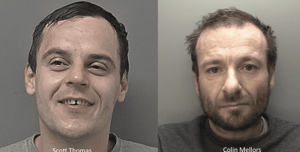 Two Men Who Forced Their Way Into A Couple’s Home, Threatening To Harm Them Both With A Hot Iron And Power Tools, Demanding Money Have Been Sentenced To A Combined Total Of 25 Years In Prison