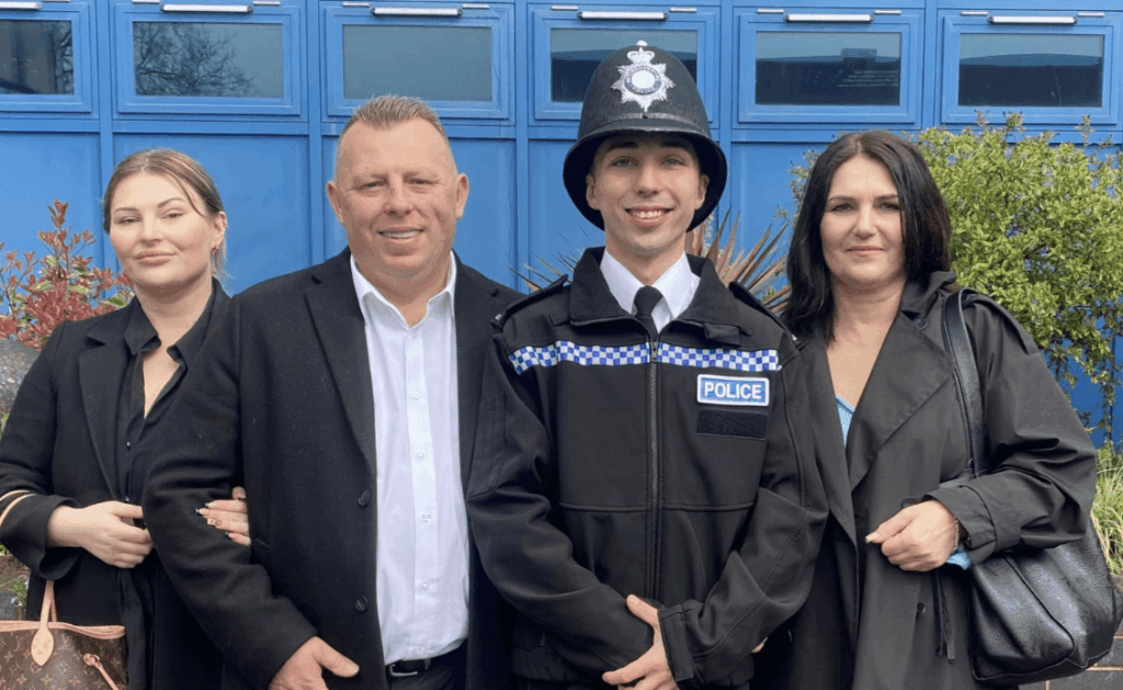 When Pc Jakub Lewandowski Moved To England Six Years Ago, He Didn’t Speak A Word Of English