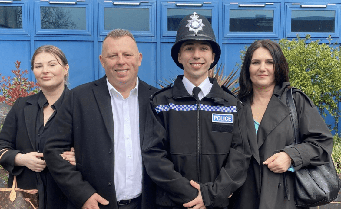 When Pc Jakub Lewandowski Moved To England Six Years Ago, He Didn’t Speak A Word Of English