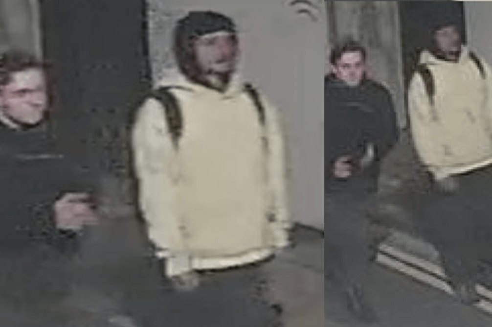 Officers Investigating A Report Of Arson Would Like To Speak With Them In Connection To This Incident As They May Have Information Which Could Assist Their Enquiries