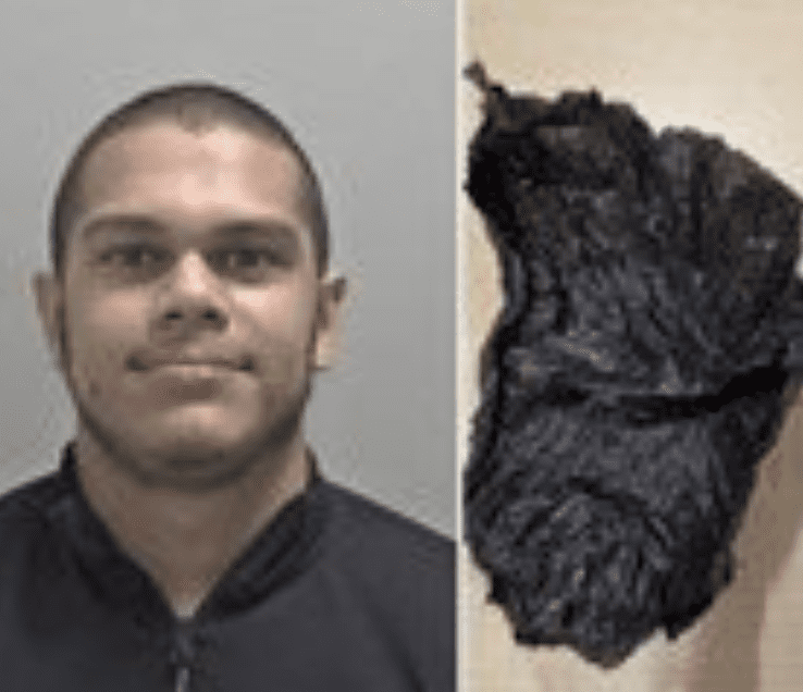 A Man Who Was Caught Behaving Suspiciously In A Graveyard And Then Found To Be Hiding Drugs In His Underpants Has Received A Three-year Custodial Sentence