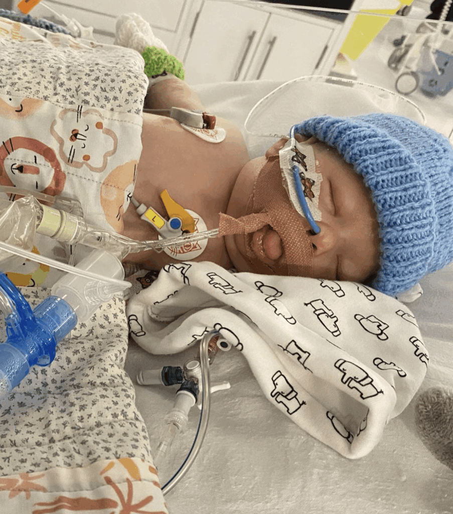 Parents Matthew And Jennifer Blandford Of Totton Have Thanked Passers-by For Stepping In And Resuscitating Teddy Before Ambulance Crews And Paramedics Arrived