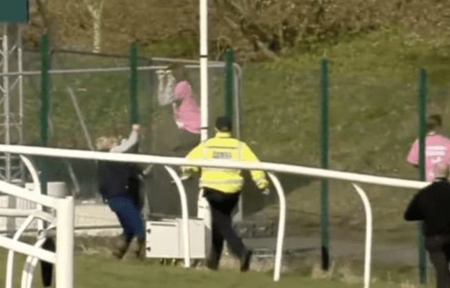 Police Have Confirmed That 118 People Were Arrested On Saturday 15 April, Following A Large Number Of Protesters Attempting To Gain Entry Onto Aintree Racecourse