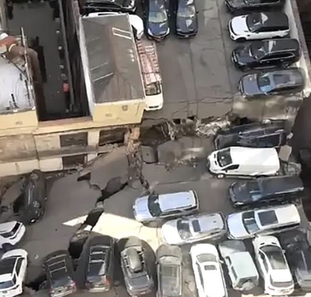 At Least One Person Has Been Killed And Four Others Were Injured After A Parking Garage In New York City Collapsed, Prompting Officials To Warn That The Death And Injury Toll Might 'change Swiftly' And To Ask Neighbouring Buildings To Evacuate