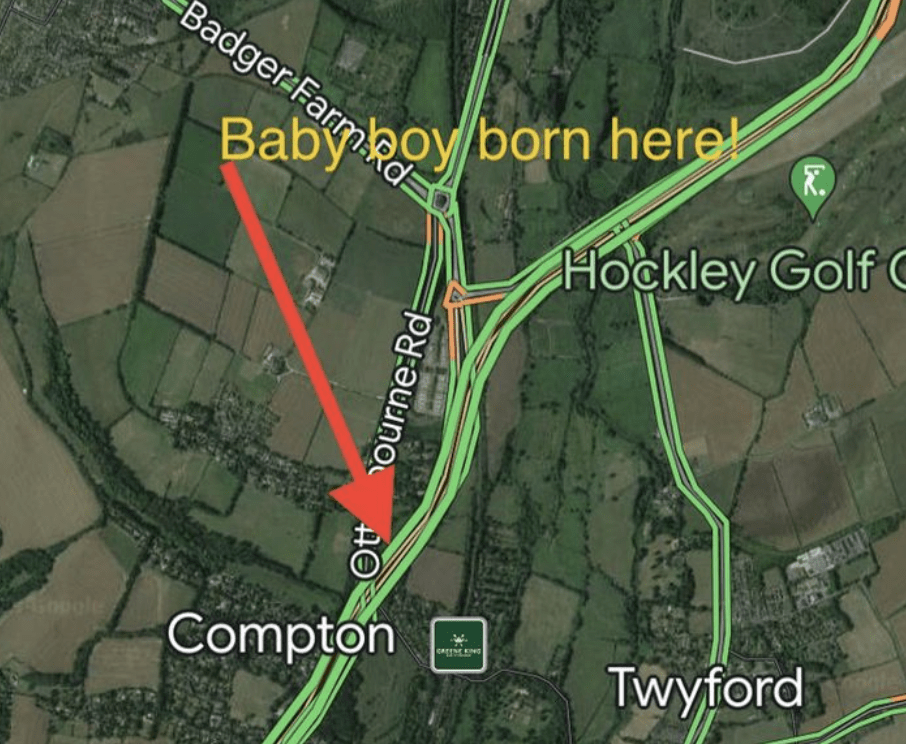 Hampshire Roads Policing Officer Wants To Find The Baby She Help To Deliver 18 Years Ago On The Side Of The M3  Motorway In Winchester