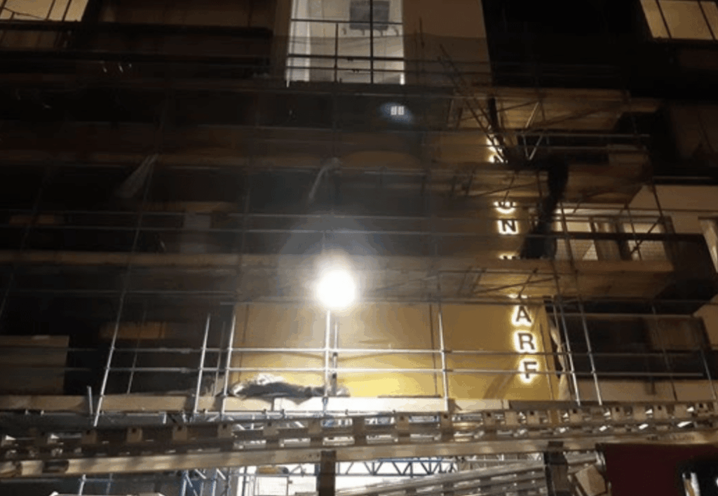 Six Fire Engines And Approximately 40 Firefighters Battled A Flat Fire On Wenlock Road In Hackney