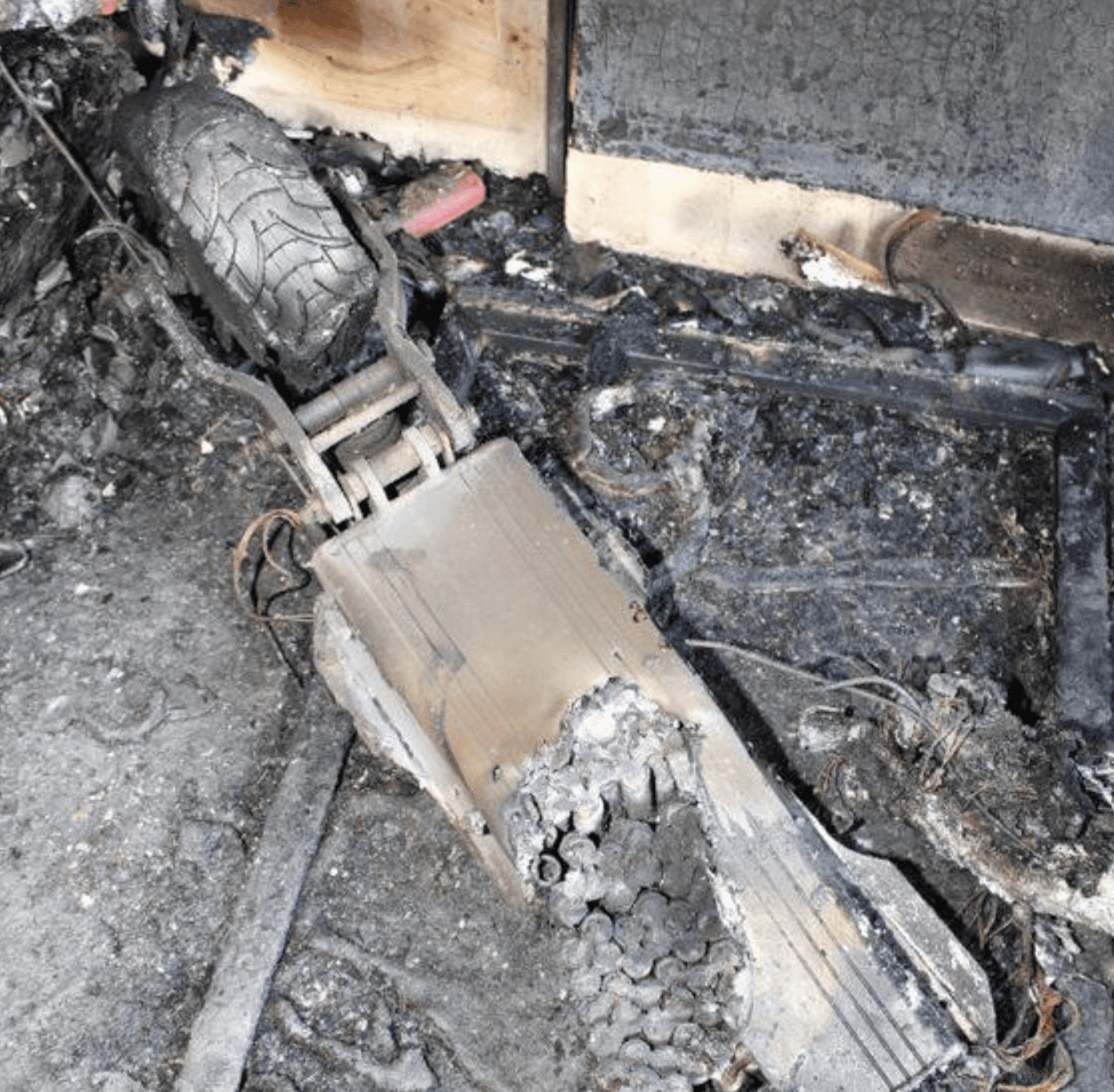 A Man Who Suffered Life-changing Injuries In A Fire Which Destroyed His Home And Claimed The Life Of His Dog, Is Urging People To Take Extra Caution When Charging And Storing E-scooters, And Any Other Devices With Lithium-ion Batteries