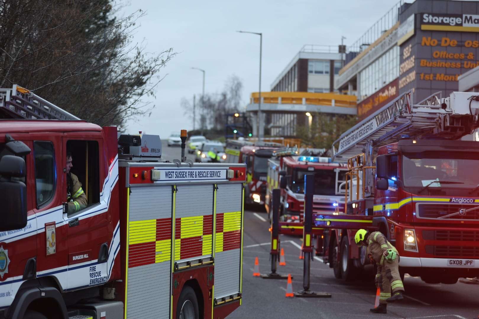 Large Emergency Services Presence At Brighton Incident