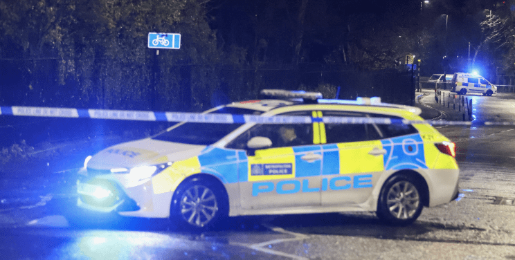 A collision involving a Met Police Car  has Blocked Mayplace Road West in Bexleyheath