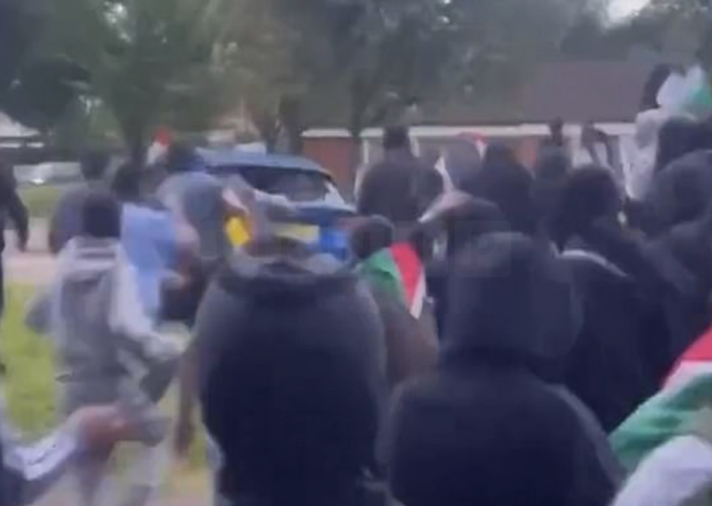 Armed Mobs Roam the Streets of Plymouth Amid Rising Tensions – (ID 1418791)