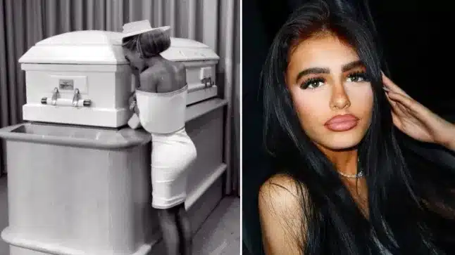 Mum slammed for ‘glamorous’ funeral snaps after daughter’s suicide sparked by savage online trolling