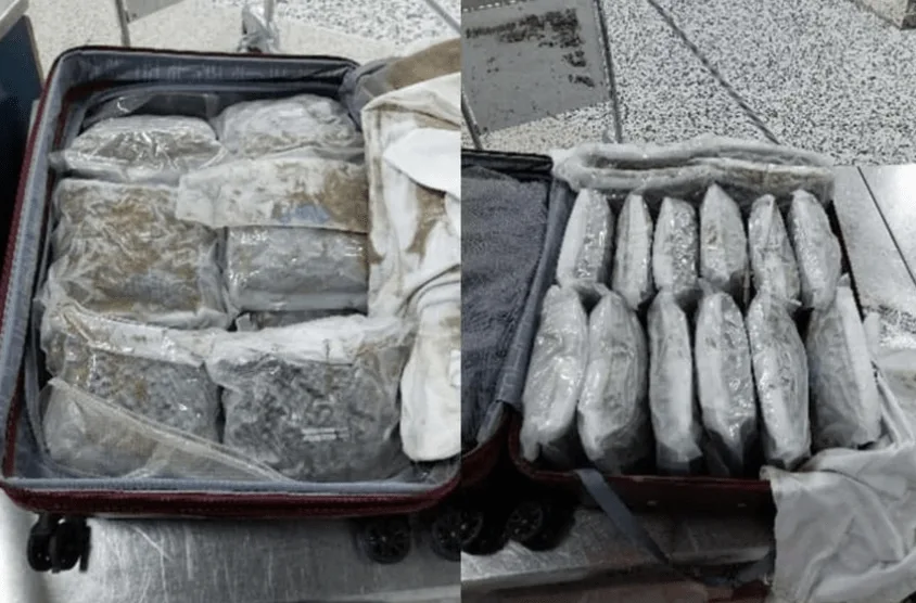 Birmingham Airport Drug Bust: Nine Arrested with 260 Kilos of Cannabis Worth £750,000
