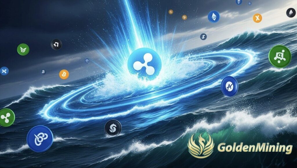 Earn $3,000 Daily GoldenMining Teaches You How to Do It with XRP