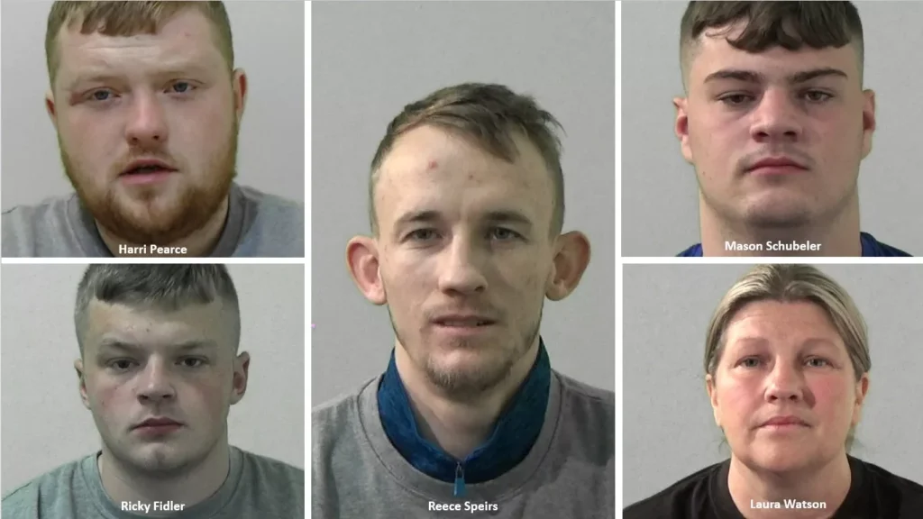 A Reckless Group Of Thugs Have Been Jailed For Almost 44 Years Combined After Detectives Brought Them To Justice For Their Part In The Kidnap Of Two Men In North Tyneside