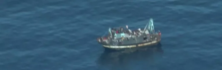 Italian Coastguard Spearheaded A Rescue Effort To Save Over 1,200 People Aboard Two Boats, Following A Surge In Refugees Crossing The Mediterranean Over The Weekend