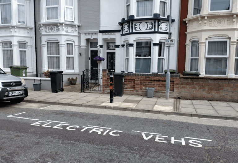 All On-street Charging Points For Electric Vehicles In Portsmouth Have Been Disconnected After Safety Concerns Were Raised By Scottish And Southern Electricity Networks (ssen)