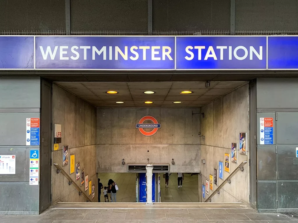 Emergency Services  Called To Smoking Suspect Object At  Westminster Underground Station