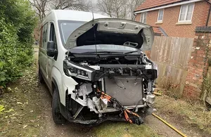 The collision between a train and a delivery van at Home Farm level crossing is being investigated by the Rail Accident investigation bra…