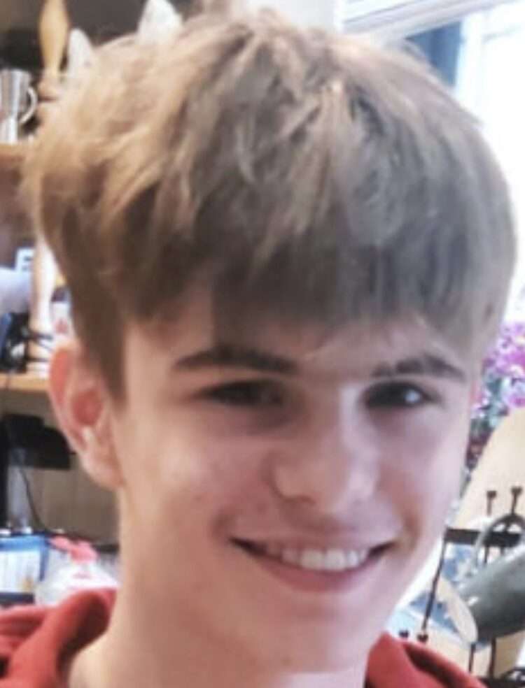 Thomas Stroud, Aged 16, Was Last Seen At 10am On Saturday 12 June 2021 Close To Folkestone West Train Station