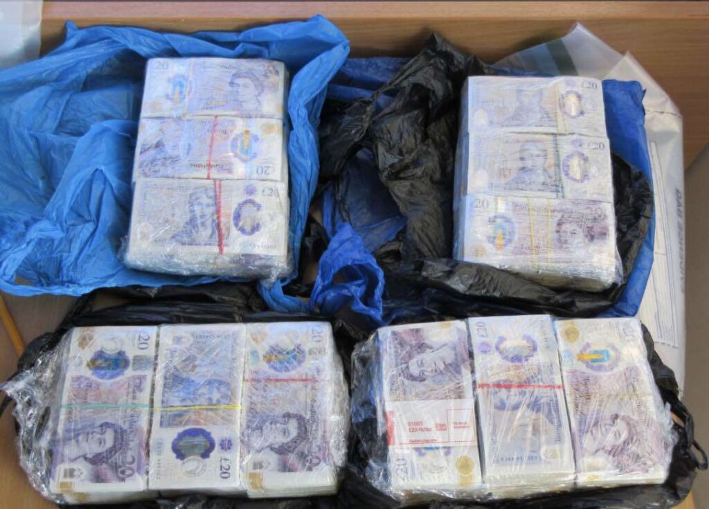 Cash Totalling Around £180,000 Was Seized From Two Cars Stopped At The Channel Tunnel Terminal In #folkestone