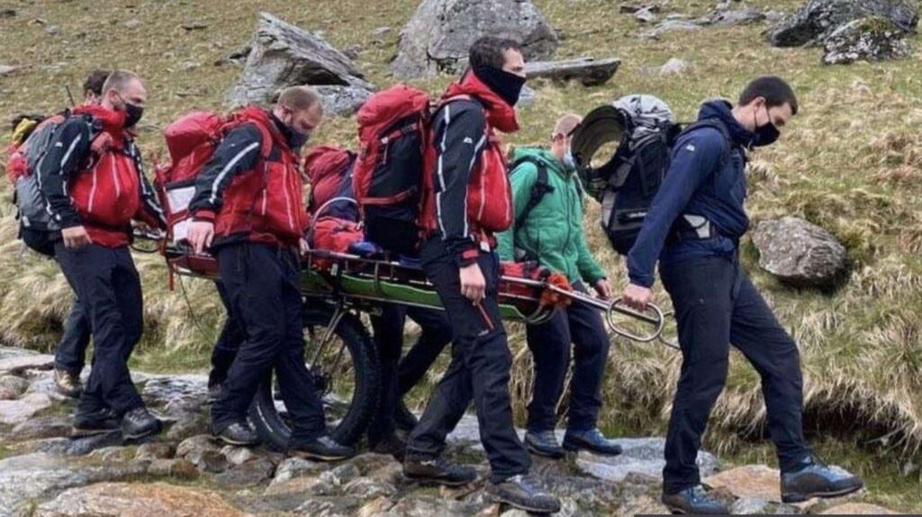 Two Women Are "very Lucky" To Be Alive Say Rescuers, After They Were Hit By Lightning On The Summit Of Snowdon, Wales' Highest Mountain