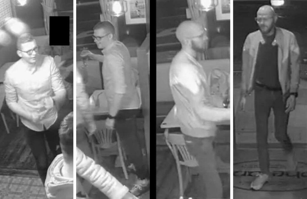 Police Have Released Cctv Images Of Two Men Sought In Connection With A Serious Assault At A Pub In Chichester