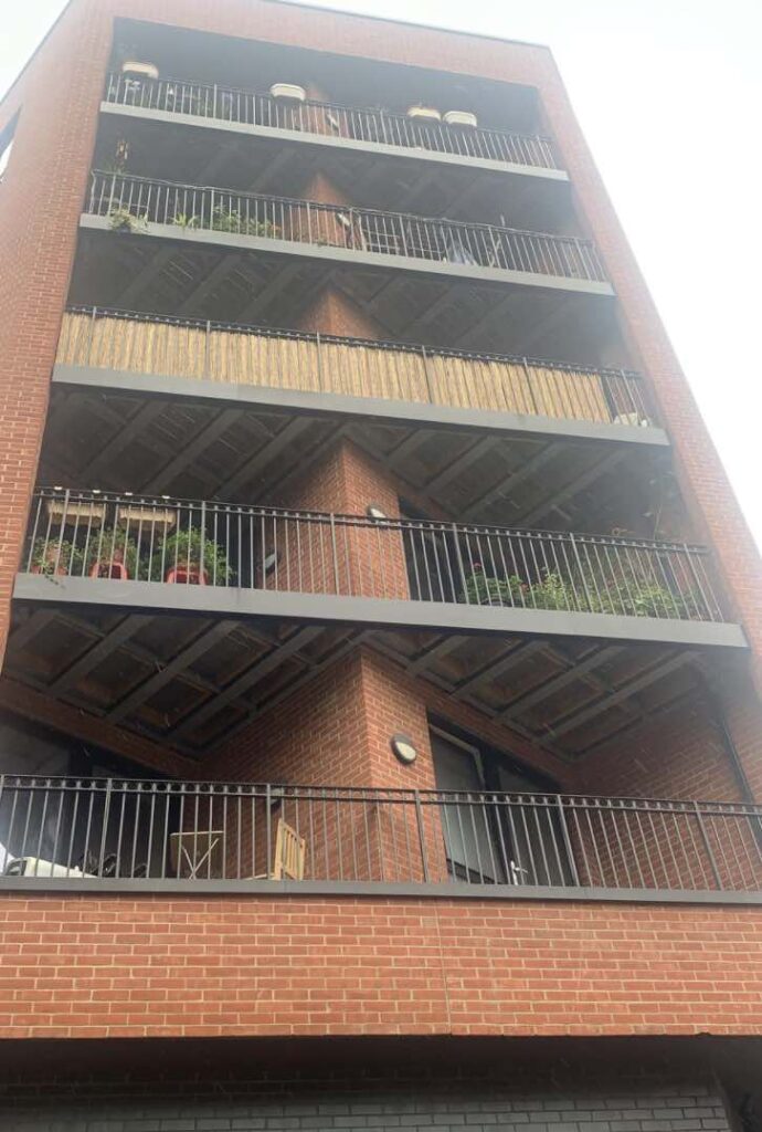 Five Fire Engines And Around 35 Firefighters Were Called To A Flat Fire On Three Colts Lane In Bethnal Green